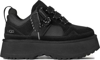 UGG Chunky Platform Sneakers With Suede And Recycled Materials