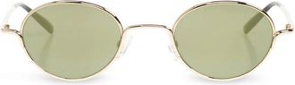 Alexander McQueen Alexander McQueen, Sunglasses, male, Green, Size: ONE SIZE Top Piercing Sunglasses