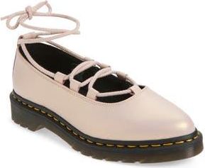 Dr. Martens Elphie II Lace-Up Flatform Shoe in Pink at Nordstrom Rack, Size 10Us/ 8Uk