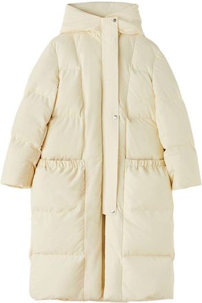 Jil Sander Quilted Down Coat - Womens - Polyester