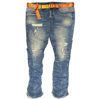 Cult of Individuality Mens Hipster Nomad Jeans In Pigeon