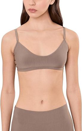 Commando Butter Bralette Womens Bra Truffle : MD, Cotton/Elastane/Polyamide