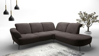 Sit&more Ecksofa &raquo;Dance, L-Form, inkl. Sitztiefenverstellung&laquo; inkl. Click&Seat, optional mit Kopfteilverstellung