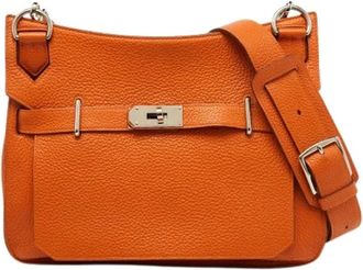 Herm&egrave;s Borsa a spalla Jypsiere Pre-owned - - Pre-owned - Donna - Arancione - ONE SIZE