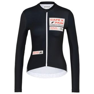 Cafe du Cycliste Constance Pain Velotrikot f&uuml;r Damen | schwarz