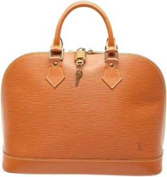 Louis Vuitton Pre-owned Handbags, female, Brown, Size: ONE SIZE Pre-owned Alma PM