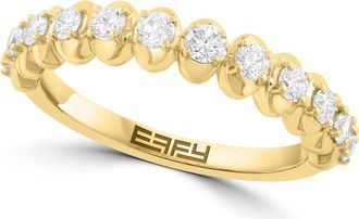 Effy Lab Grown Diamond Band Ring in Gold at Nordstrom Rack, Size 7