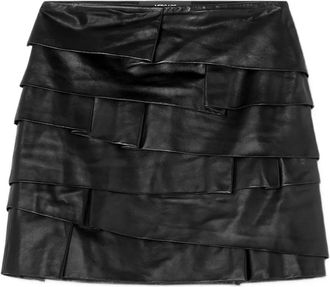 Versace Gonna con ruches - Nero