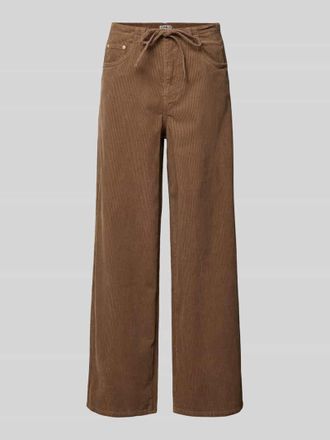 Only Loose Fit Cordhose aus reiner Baumwolle in Taupe, Gr&ouml;&szlig;e XL