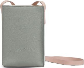 Marni Museo kleine schoudertas - Wit