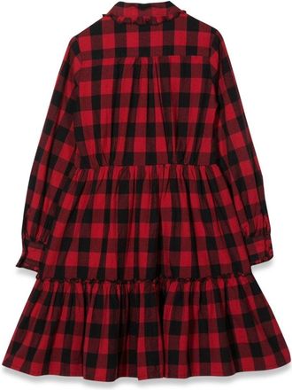 Dsquared2 Checked Cotton Dress - Multicolor