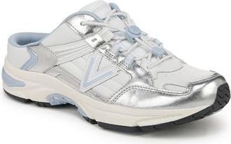 Vionic 23Walk Mule Sneaker in White/Silver at Nordstrom, Size 9