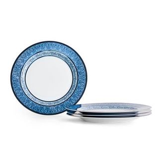 Marchesa Monarcha Porcelain Dinner Plate Set of 4, Blue at Nordstrom