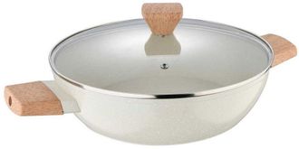 Bergner Cacerola Bergner Naturally &Oslash; 28 Cm Blanco