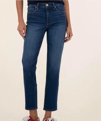 Kut from the Kloth Reese Classic Straight Leg Finished Hem In Attain
