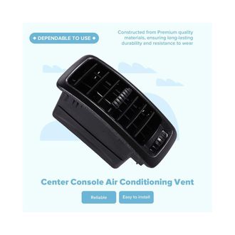 OEM Adecuado Para Las Rejillas De Ventilaci&oacute;n Del Aire Acondicionado De La Consola Central Negras 7701054458, Aplicable A Toyota Vivaro Y Toyota Trafic Mk