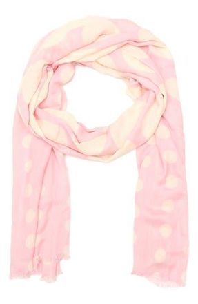 Kate Spade New York dots & bubbles oblong scarf in Cream/pink Lupine at Nordstrom Rack
