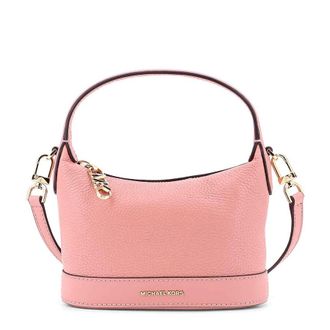 Michael Kors Wythe Small Pebbled Leather Crossbody Bag - Pink