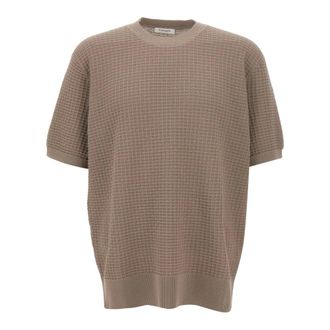 KANGRA Jumpers Beige - male - Kangra - Round-neck Knitwear - Beige - 4XL - Knitwear