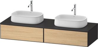 Duravit Mueble De Lavabo Duravit Zencha, 1600x550mm, 2 Extra&iacute;bles. 2