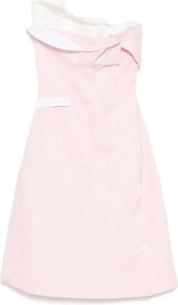 Miu Miu Layered Dress - Womens - Cotton