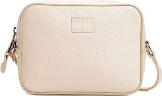 Tommy Hilfiger Borsa a tracolla con applicazione - Toni neutri