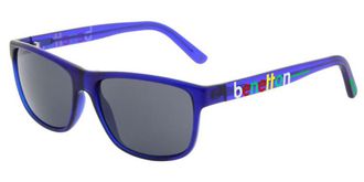 Benetton 5022 650 Mens Sunglasses Blue Size 56