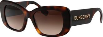 Burberry Womens Sunglasses 0be4410 Light Havana Acetate