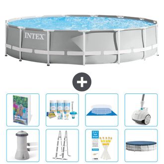 Intex Piscina Prism Frame Redonda - 457x107 Cm - 9-piezas S658