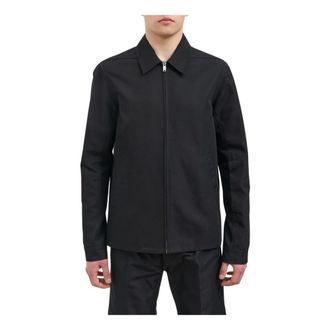 Rick Owens Light Jackets, male, Black, Size: XL Brad Jacket