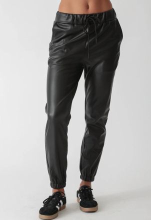 Electric & Rose Downtown Pants In Onyx