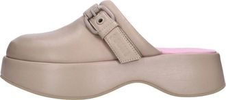 3Juin Sandalen Beige - Dames - Slip ons - Beige - 41 EU - Su&egrave;de - Schoenen