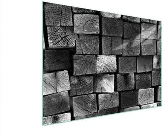 OEM Placa Protectora De Vidrio Para Estufa 70x52 Le&ntilde;a