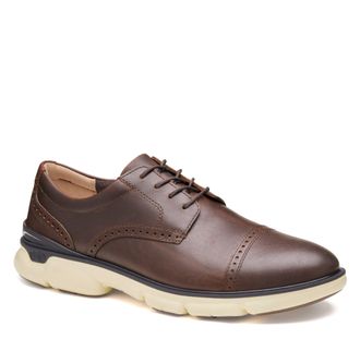 Johnston & Murphy Mens XC4 Trevor Cap Toe Lace Up Oxford Shoe