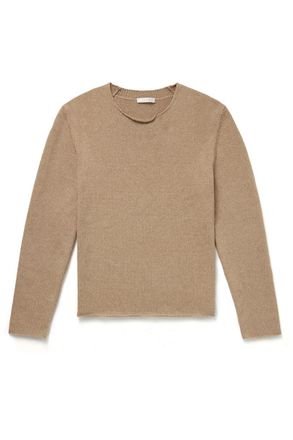 The Row Shai Cotton and Virgin Wool-Blend Sweater