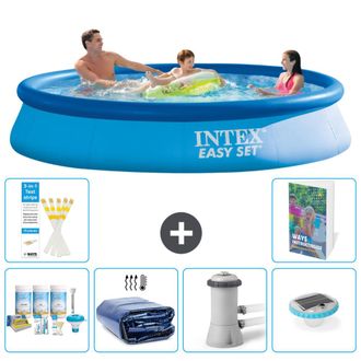 Intex Piscina Easy Set Redonda - 366x76 Cm - 7-piezas S160