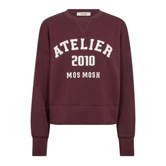 Mos Mosh MOS Mosh, Dames, Sweatshirts & Hoodies, Rood, Maat: L