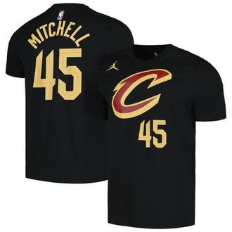 Jordan Brand Mens Jordan Brand Donovan Mitchell Black Cleveland Cavaliers 2022/23 Statement Edition Name & Number T-Shirt at Nordstrom, Size Xx-Large