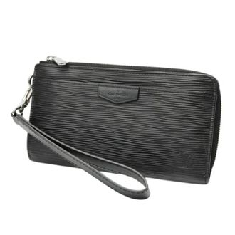 Louis Vuitton Pre-owned Chain/Schoudertas Portemonnee - Dames - Pre-owned - Zwart - Maat: ONE Size Leer