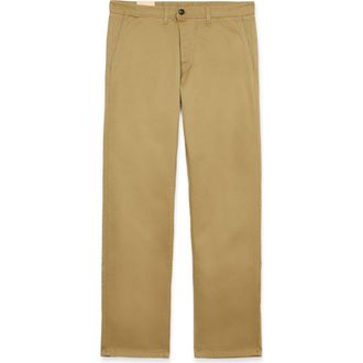 Fortela Reno Heavy Cotton Canvas Trousers in Beige at Nordstrom, Size 31 Eu