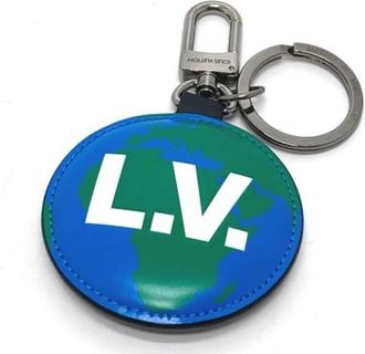 Louis Vuitton Pre-owned Canvas key-holders - Heren - Vintage Accessoires - Blauw - ONE Size - Vintage