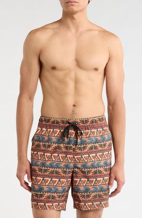 Billabong Pushpin Volley Swim Trunks in Hazel at Nordstrom Rack, Size X-Large