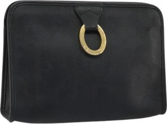 Dior Pre-owned Clutches, female, Black, Size: ONE SIZE Pre-owned Vintage Clutch