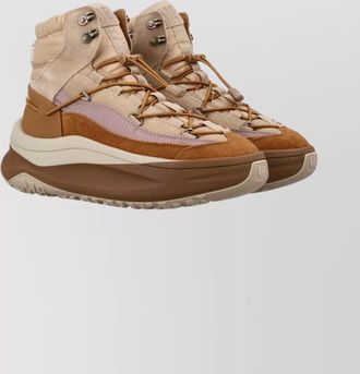 Moon Boot suede hi-top sneakers