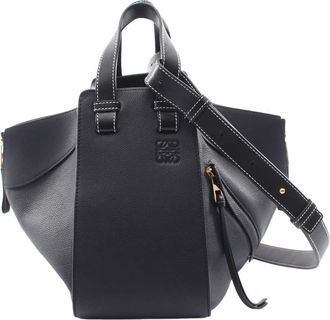 Loewe Pre-owned Loewe Small Leather Drawstring Hammock Bag Ladies CR8UX7VQVDU8NK7H