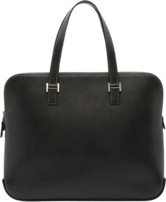 Herm&egrave;s Pre-owned Escapade Box Calf Handtas - Heren - Vintage Shopper - Grijs - ONE Size - Vintage