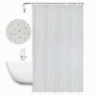 Trade Shop Trade Shop - Copy Of Tenda Per Doccia Vasca Da Bagno Galassia Impermeabile 180x200cm Con Anelli 79218