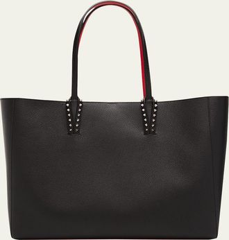 Christian Louboutin Cabata Soft Large Tote Bag in Grained Leather