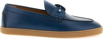 Christian Louboutin Chambeliboat Loafers - Heren - Loafers - Blauw - 40 EU - Leer - Schoenen