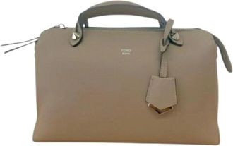Fendi Pre-owned By The Way Handtas - Dames - Vintage Handtas - Grijs - ONE Size - Leer - Vintage